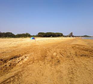 Strand in Bibione Juni 2012