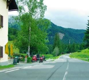 Der Plöckenpass nach AUT