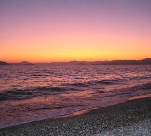 Zachód słońca w Fethiye