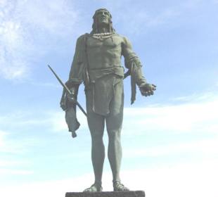 Guanchen Statuen. Pelicar