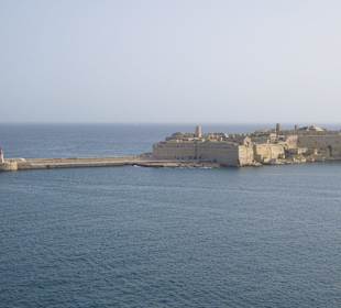 Ausblick von Valetta nach "Kalkara", auf unserer Inselrundfa