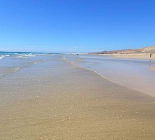 Spaziergang an der Playa Barca