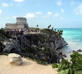 Festung Tulum am Meer
