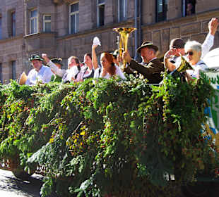 Jagdhornbläser Wagen