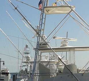 Blick auf den Jagdhafen