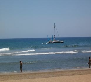 Von der Liege (à 2,50€) fotografiert