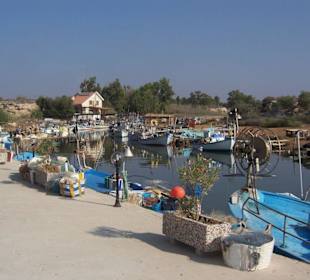 Hafen in der Nähe des Hotels
