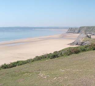 Three cliffs bay