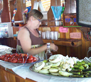 Barbequevorbereitung