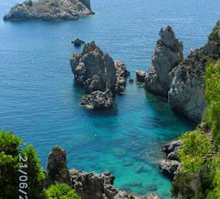Blick vom Kloster Moni Theotokos