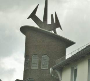 Der Anker auf dem Turm