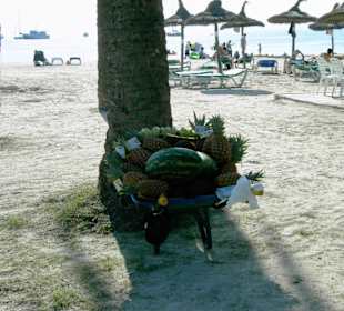 Teil der Strandversorgung