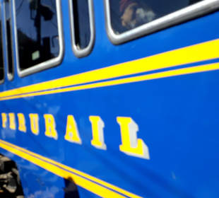 Bahnhof Stadt Ollantaytambo