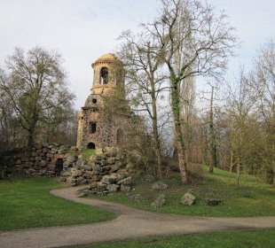 Schlosspark Schwetzingen im Winter