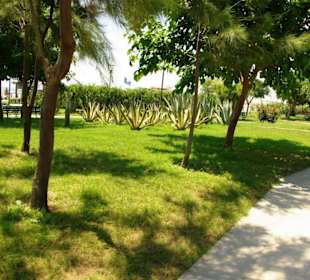 Evrenseki an der Promenade entlang