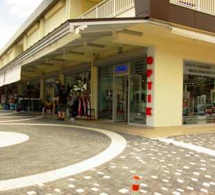 Kumköy Einkaufs-Bazarbereich