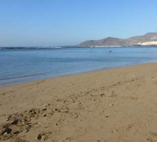 Am Stadtstrand Playa de las Canteras