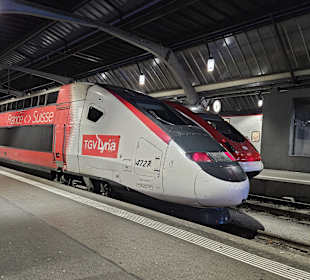 TGV Lyria nach Paris