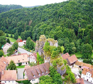 Blick vom Fahnenstein.