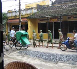 Straßenbild in Hoi An