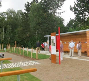 Infocenter am westlichsten Punkt Deutschlands