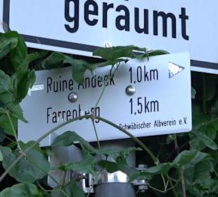 Burgruine Andeck Talheim