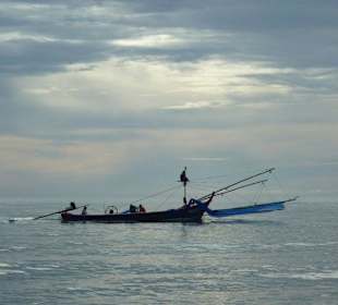 Ein Fischerboot