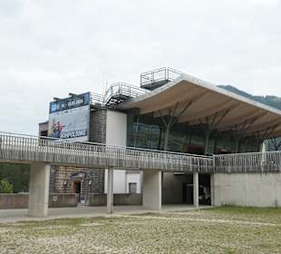 Besuch im Biathlon-Stadion von Ruhpolding