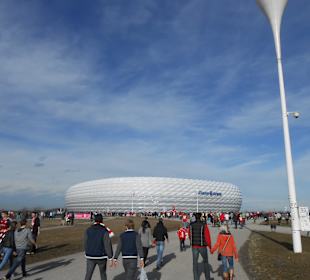 Außenansicht Allianzarena