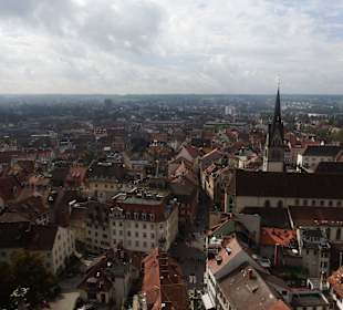 Blick vom Turm auf die Altstadt