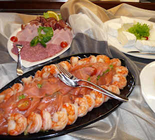 Garnelen zum Frühstück