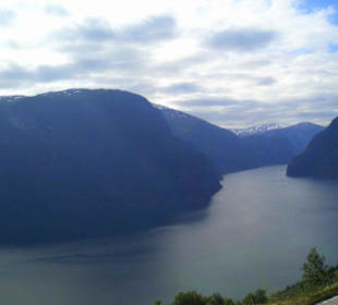 Atemberaubender Ausblick auf den Fjord