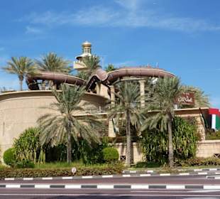 Wasserrutsche nähe Burj al Arab