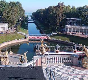 Kanal von Peterhof zur Ostsee