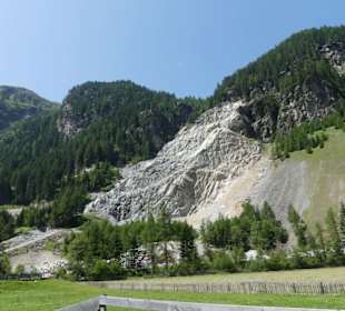So langsam sieht man Felsen