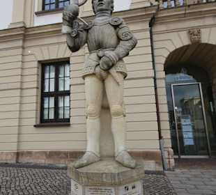 Rolandsfigur in Magdeburg