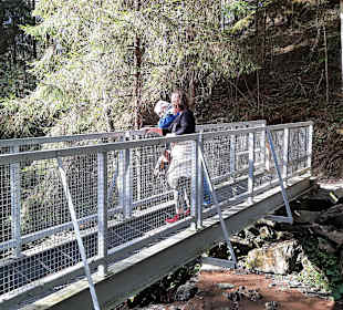 Harter Schleierwasserfall