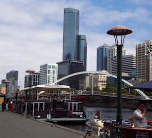 Ablegestelle am Yarra River