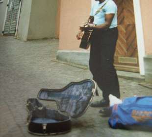 Strassenmusiker in Meersburg