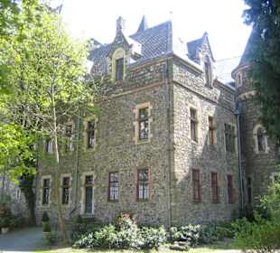 Schloss Braunfelds von der Rückseite.