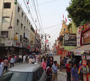 Auf dem Markt unterwegs