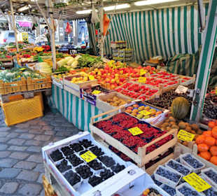 Rundgang über den Wochenmarkt Südermarkt 