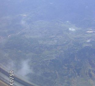 Anflug auf Antalya