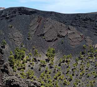 Krater des Vulkans San Antonio