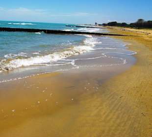 Strand in Bibione Juni 2012