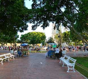Am Sonntag auf dem Plaza