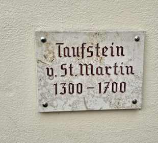 Taufstein St. Martin