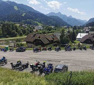 Parkplatz und aussicht