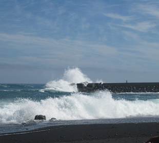 Playa Jardin ... rote Flagge