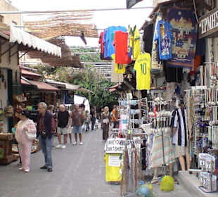Basarstraße in Rhodos